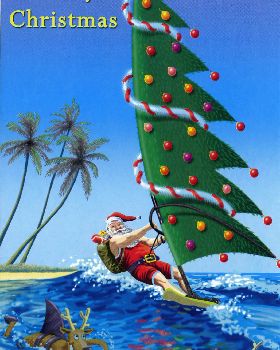 Merry Christmas - Windsurfing