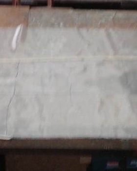 glass marked and taped