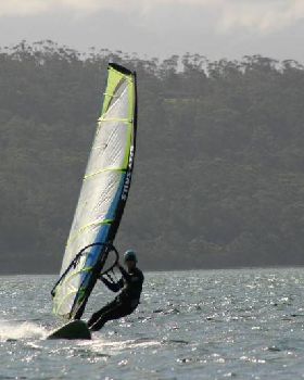 jimmy enjoying georges bay