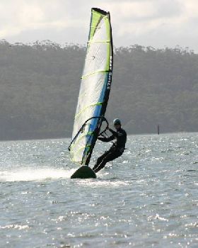 jimmy enjoying georges bay