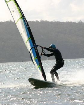 jimmy enjoying georges bay