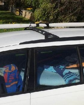 GPSs on roof rack 1