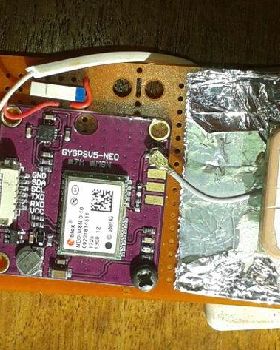 DIY GPS logger trial