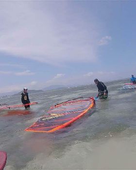 Low tide