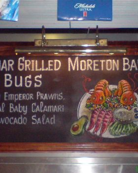 Chef Snides menu!