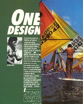 Phil Mcgain and a one design start