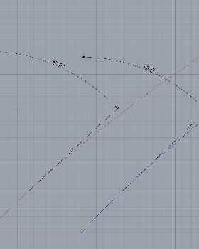 Tribal Delta fin leading edge angles