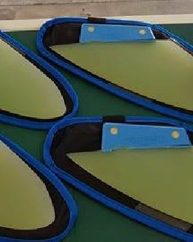 Tribal slalom Delta fins