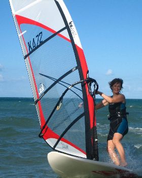 kt with her new 5.8m kult