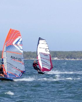 Wallis Lakes GPS event 2018 slalom