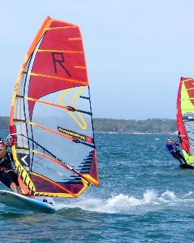 Wallis Lakes GPS event 2018 slalom