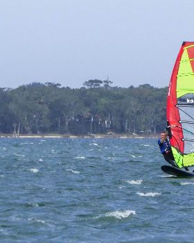 Wallis Lakes GPS event 2018 slalom