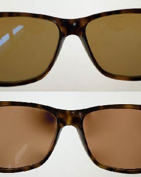 good versus bad polarised lenses