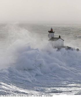 Lighthouse Drenched