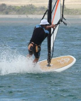 Leaning in. Rig flip hand move