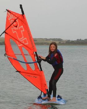 Talanas first sail at 10yo