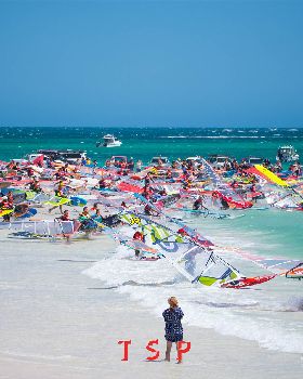 Image of 2019 LOC Windsurfing start at Ledge Point