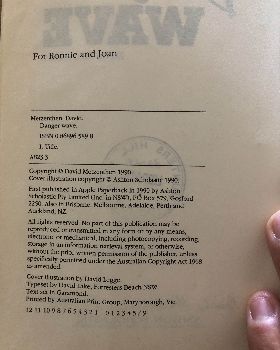 Danger Wave Book