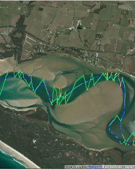 Trackmap Andrew Tarwin race