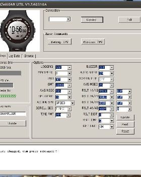 GW60 settings