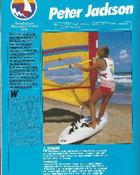 Scan Windsurfer Eva Stub Funboard stance