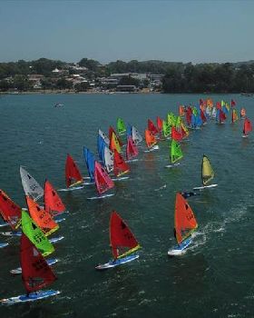 Smiling faces from the nationals and club sailing 2019