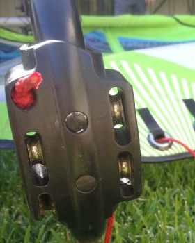 Gaastra boom. How do I right up?