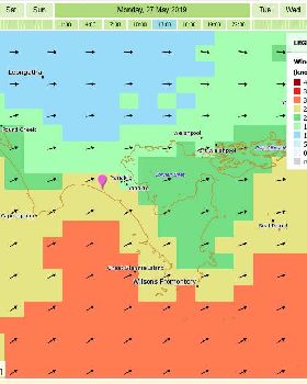 Sandy Pointy Forecasts Monday 27-05-19