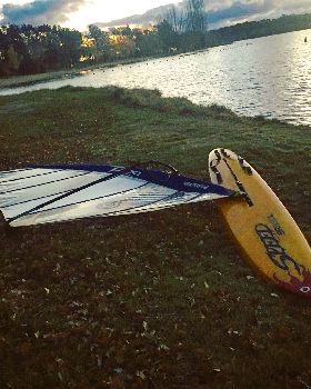 Sailing on Lake Burley Griffin in Canberra