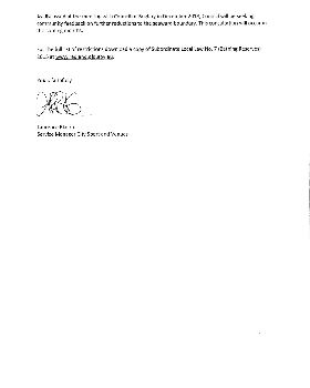 Page 2 of Redlands Letter