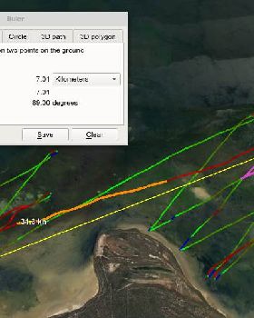 GE track line width 3