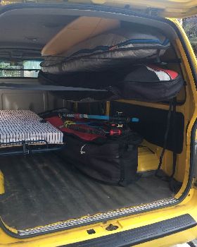 Kia Pregio van storage