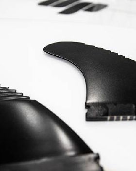 Printed surfboard fins