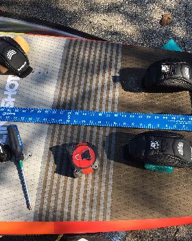 Wizard 125 footstraps