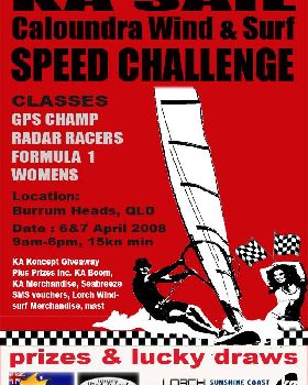 KA Caloundra Wind & Surf Speed Challenge