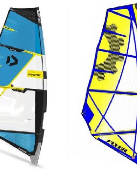 Sailworks Flyer (6.0) vs DuoTone F-type (5.8)