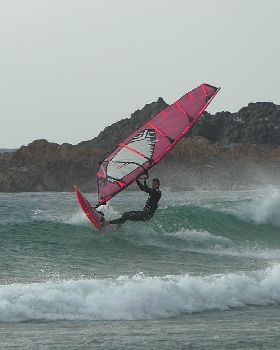 Sam Lynch freesurfing just hours before heats commence