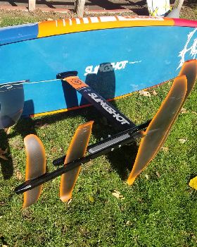 My bi-plane Slingshot Foil Mod