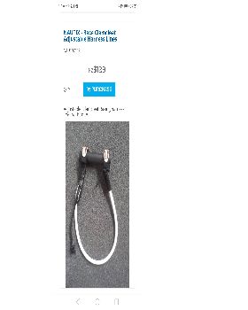 NAUTIX - Race Clamcleat Adjustable Harness Lines