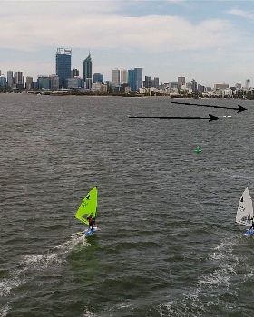 downwind