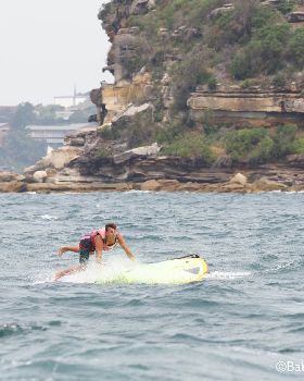 Doesn't look too unremarkable to me. Plenty of action on and off the water! Photos Rob Owe-Young BSC