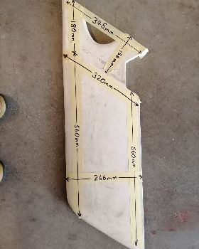 Windglider Daggerboard