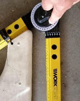 Windglider Daggerboard rake
