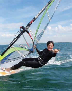 Sailing In A Northerly off Parky Y.C