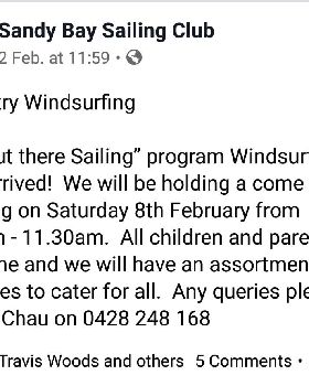 All welcome