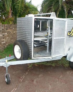 Version 2 of our trailer now with off-road ability