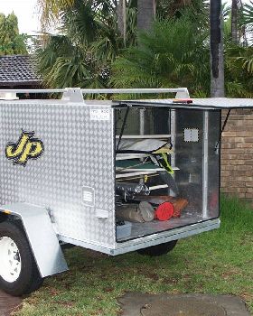 Version 2 of our trailer now with off-road ability