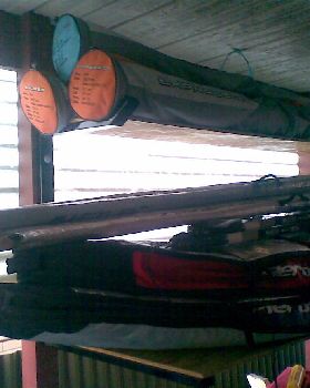 my new gear rack