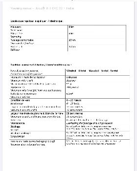 Torque settings