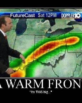 A Seriously Big Warm Front !!!!!!!